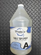 Promise Epoxy, 1 Gallon  A  Only Crystal Clear Table Top Epoxy FAST FREE SHIP 