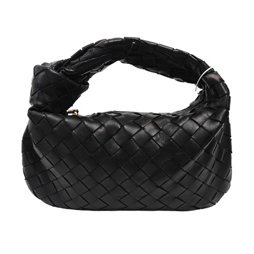 BOTTEGA VENETA Jodie Handbags Suede Black Free Shipping | Duties Paid