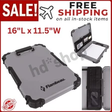 Hardware Contractor Clipboard File Clip Worksite Solid Storage Case Durable Box