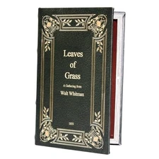 Fake Book Box Decorative Storage Box Faux Wood with Literary works - green