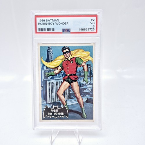 1966 Topps Batman #2 — PSA 3