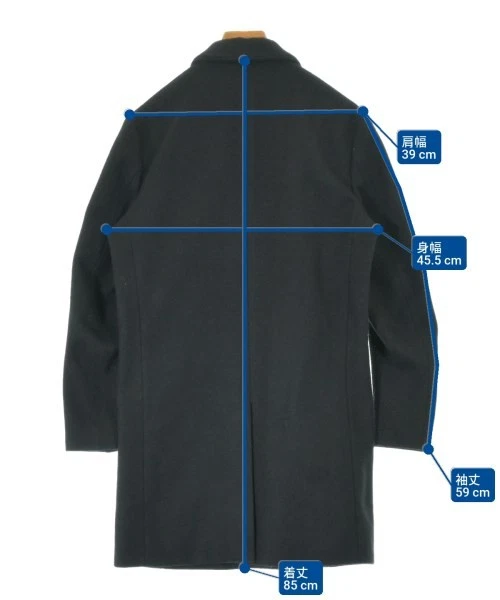 STUDIOUS Casual Jackets Black 1(Approx. S) 2200676125047 image 6