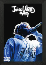 Juice Wrld 999 Framed Wall Art Poster Canvas Print Picture