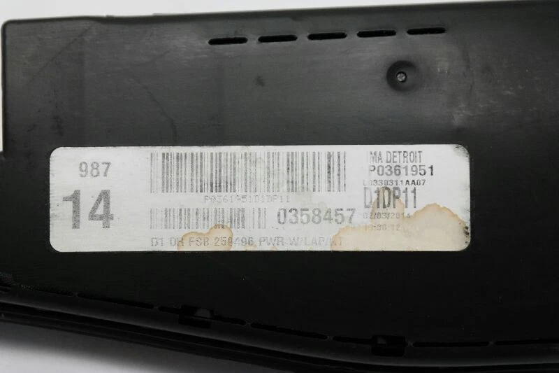 2011-2016 CHEVROLET CRUZE LEFT FRONT DRIVER SIDE SEAT AIRBAG - Imagem 4 de 4