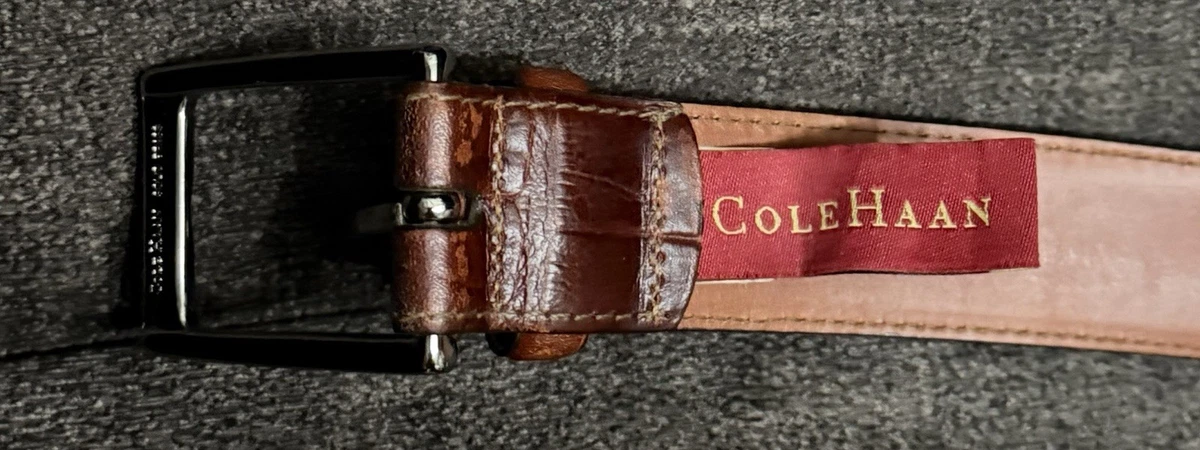 Brown suede Cole Hann wide belt Cole Haan Suede Belts for Men | Mercari main image 3