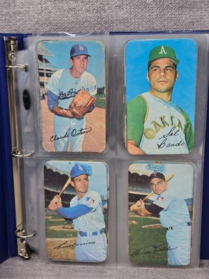 1970 Topps Super Complete Set Mays Aaron Seaver Gibson Stargell Brock Mid-EX