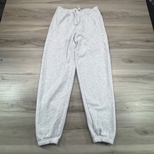 SKIMS Cotton Fleece Classic Jogger Pants Light Heather Grey Women's Size XS