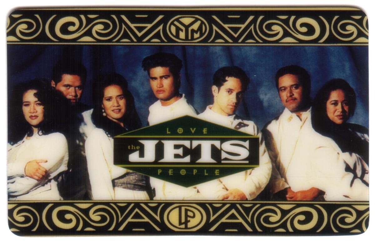 The Sun Jets Band レコード The Jets Love People' Portrait of The Jets Music Group Phone Card