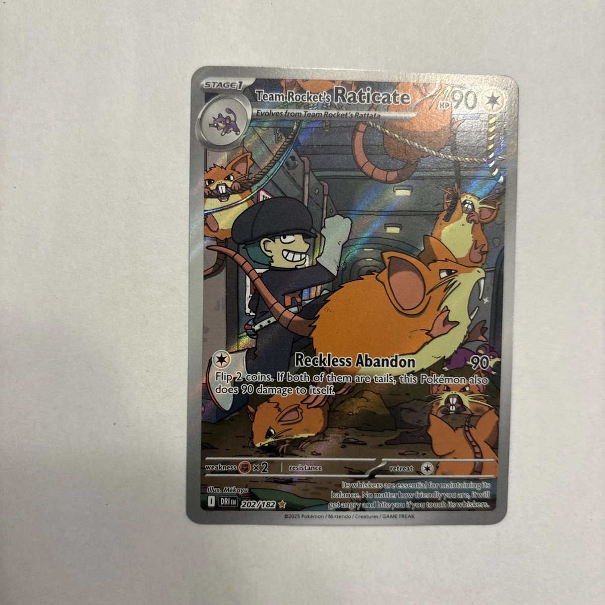 Team Rocket's Raticate Pokémon TCG Cards for sale | eBay