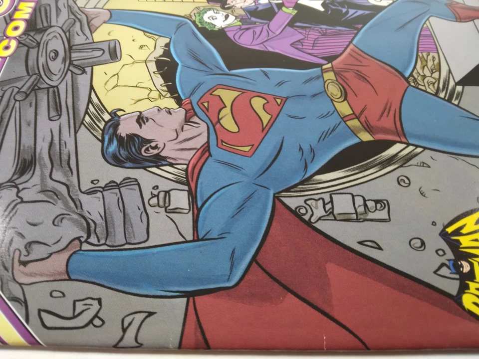 🔴🔥 ACTION COMICS #31 MIKE ALLRED 1:25 BATMAN 66 VARIANTE SUPERMAN JOKER DC 2014 Foto 3 de 4