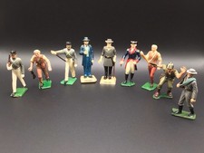 Marx Warriors Of The World Civil War Grant Lee Rev War Lot Of 9 Figures TLC