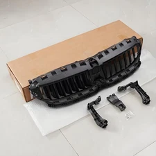 Front Upper Radiator Grille Air Shutter For BMW G20 G21 330i 2019-2022 W/O Motor