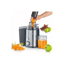 Severin ES 3566 Entsafter Edelstahl-Saftauslauf Edelstahlgehäuse 400 Watt 1,5 L