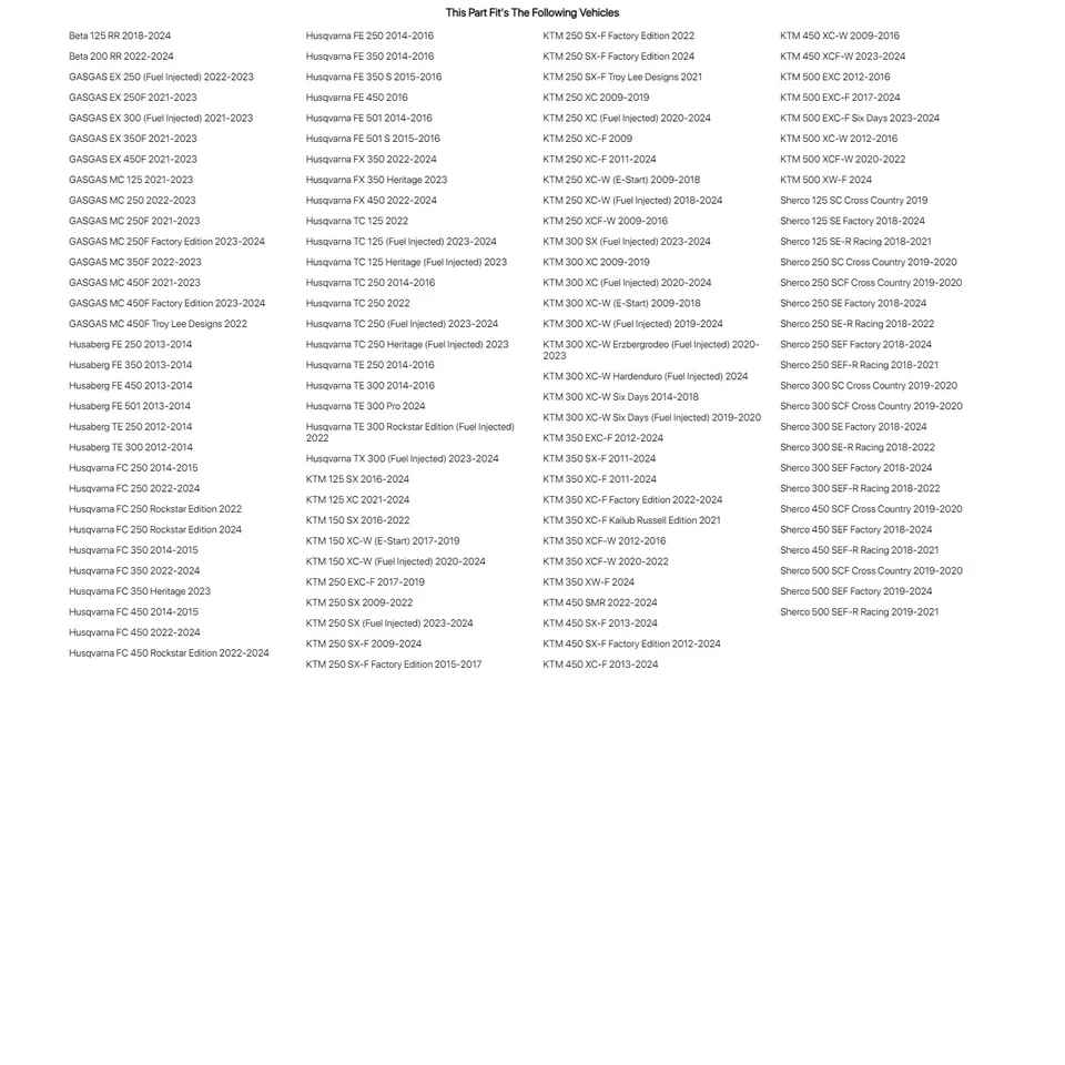 Palanca de embrague Streamline Reflex Brembo naranja para KTM 125 SX 2016-2023 Foto 2 de 3