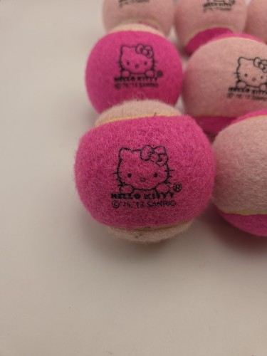Bolsa vintage de pelotas de tenis Hello Kitty 11 Plus - Imagen 3 de 5