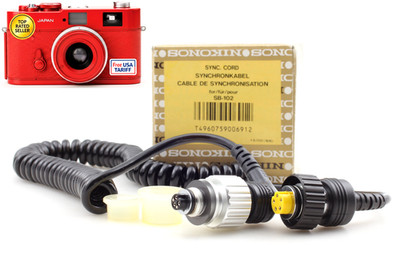 〖Unbenutzt mit Box〗 Nikon Nikonos Kamera Blitz Sync Kabel für SB-102 aus...