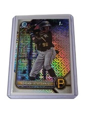 🔥Yordany De Los Santos 2022 Bowman Chrome 1st Prospect Mega Box Mojo Refractor