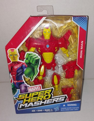 Marvel Super Heroes Mashers - Iron Man Hasbro 2015 Figure 6" - Picture 2 of 8