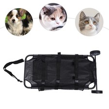 50" 26" Animal Stretcher with 2 Wheels Pet Dog Veterinary Expandable 250lbs Max