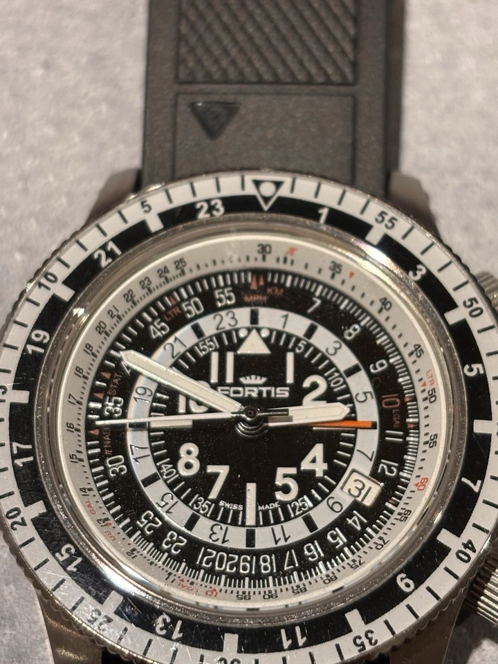 Reloj de piloto Fortis B-47 calculadora GMT Foto 2 de 4