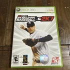 Brand New Sealed Major League Baseball 2K7 MLB Microsoft Xbox 360 Free Shipping!