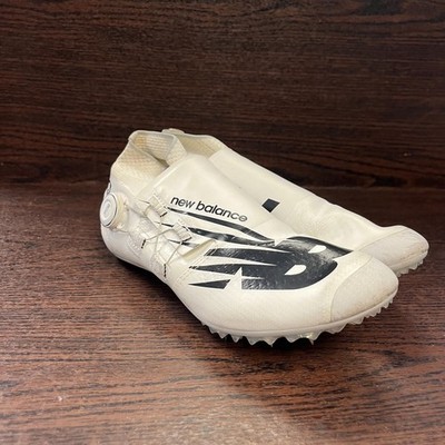 New Balance Men's Sigma Harmony Racing Spikes Size 8.5 White Track Field Sprint