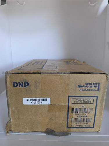 NEW DNP QW410 4x6 Paper & Ink Ribbon Kit 150 2 sets (300 Prints) - 第 4/4 張圖片