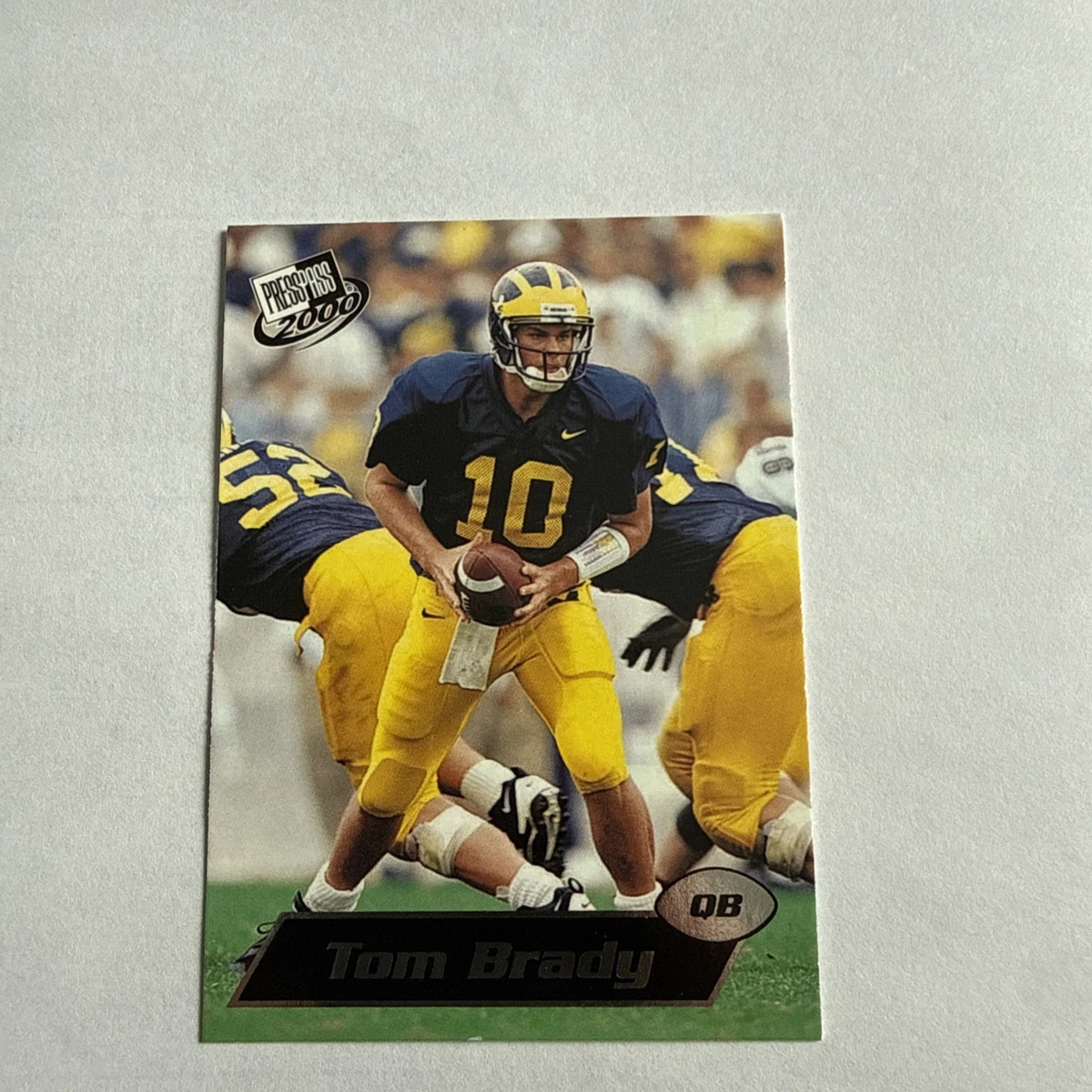 Tom Brady Football Press Pass Sports Trading Cards & Accessories