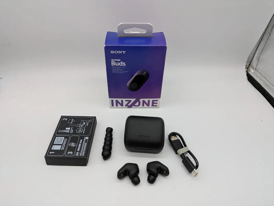 SONY In-Ear Kopfhörer Inzone Buds Gaming Headset Funk Wireless Schwarz B-WARE - Bild 3 von 4