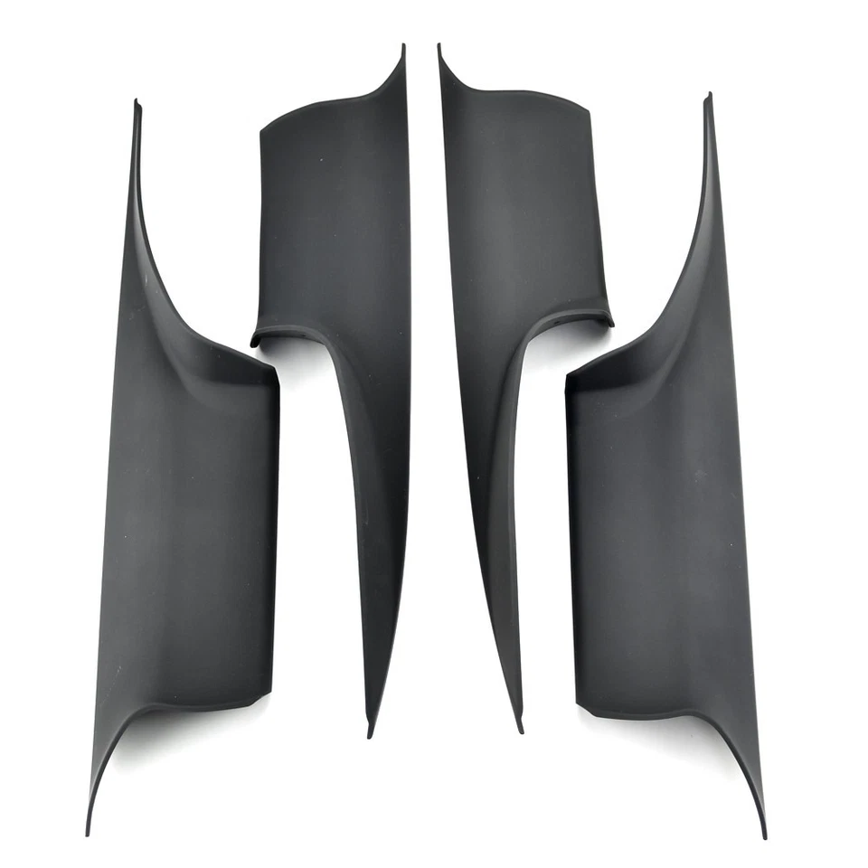 4x Moldura de manija de puerta interior para 11-15 BMW 740i 740Li 750i 750Li 760Li F01 F02 Foto 4 de 4