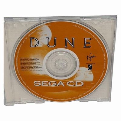 Dune (Sega CD, 1993) Authentic Disc Only Tested Virgin