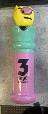 RARE GUMBALLHEAD 3 FLOYDS TAP HANDLE (BROKEN CIG Broke Off)