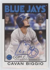 2021 Topps 1986 Topps Baseball Auto Cavan Biggio #86A-CBI Auto 0nr3