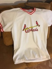 MLB Cardinalds Bike Brand Athletic Shirt Jersey Made in USA XL Vintage