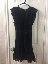 ulla johnson Sleeveless Ruffle Dress Sz 4