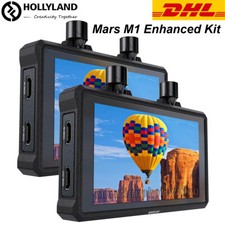 Hollyland Mars M1 Enhanced Kit Wireless Transmitter Receiver Monitor 3-in-1 NEW