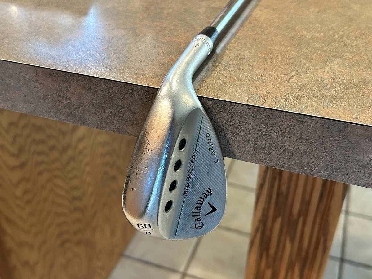 Callaway MD3 Milled C-Grind 60* 8* Wedge Dynamic Gold Steel Wedge