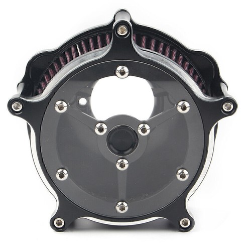 Turbine spike Air Cleaner intake filter For harley Sportster XL1200 XL883 72 48 - Picture 10 of 12