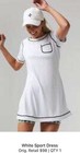 Tuckernuck White Sport Dress Womens Medium Tnuck Tennis Pickleball Golf  - X L — photo 2