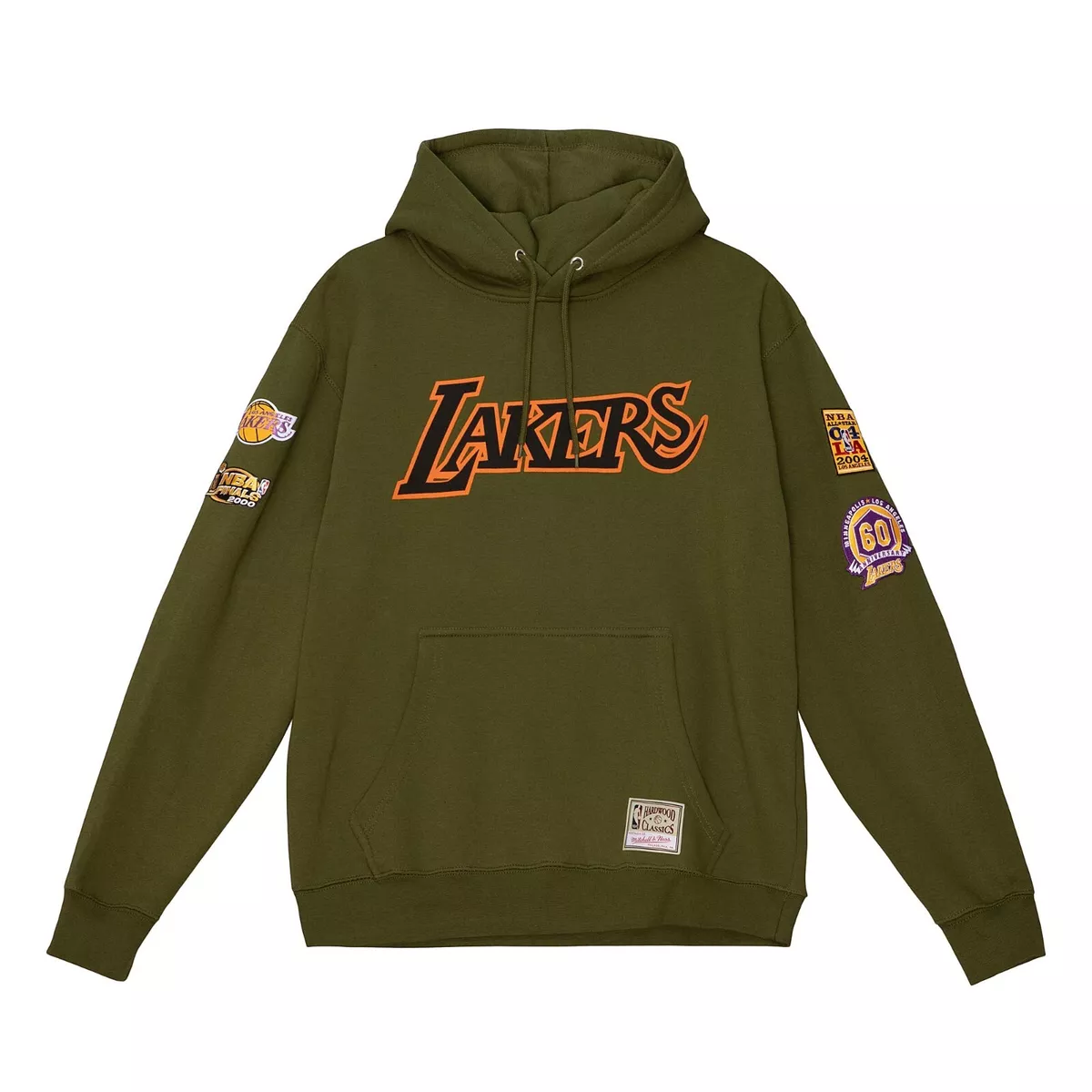 NBA LA LAKERS HARDWOOD PULL OVER HOODIE