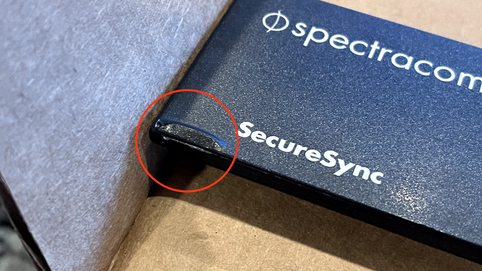 SpectraCom SecureSync 1200 Front Panel PN: 1200-1000-0732 | eBay