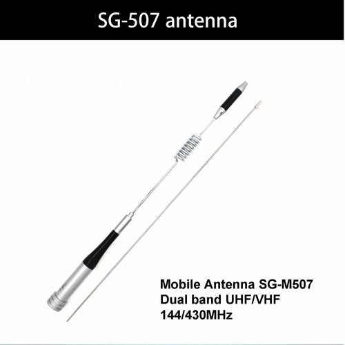 Antenne bande DuaL SG-M507 UHF VHF pour radio bidirectionnelle voiture QYT BAOJIE TYT Leixen - Photo 3/5