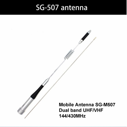 Hochleistungs-Diamant SG-M507 UHF-UKW-Dualband-Mobilfunkantenne für QYT Yaesu - Bild 1 von 5