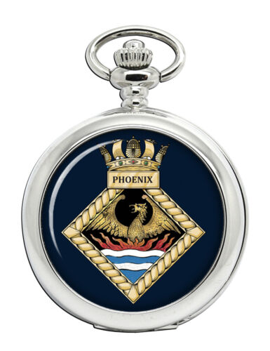 HMS Phoenix, Royal Navy Pocket Watch - Picture 1 of 5