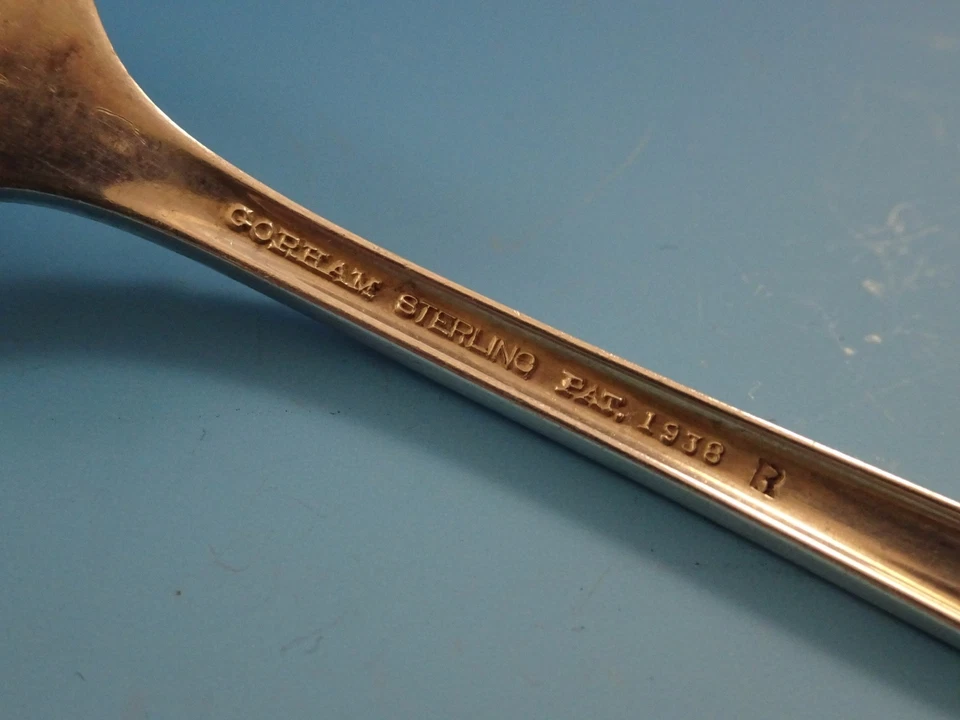 Juego de 6 cubiertos Greenbrier de Gorham de plata de ley para 27 piezas Foto 3 de 4