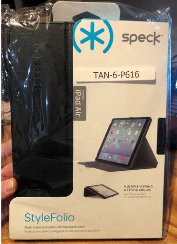 iPad Air Speck StyleFolio Case - Black Slate - SPK-A2137 - Brand New in Retail