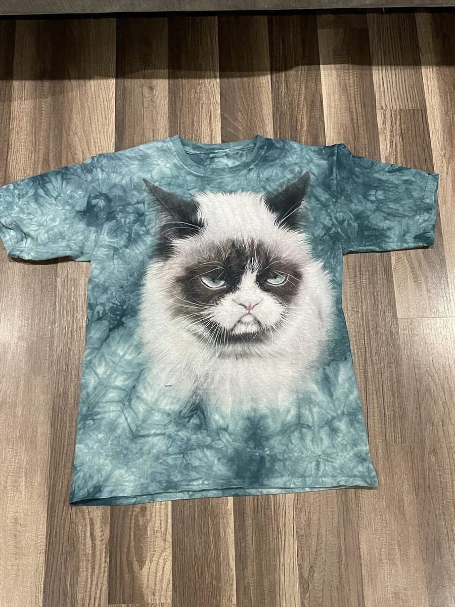 Angry Cat T Shirt Small Youth XL 17x24