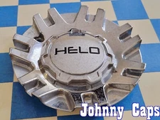 HELO Wheels # 494L158 . Custom USED CHROME Wheel Center Cap  [41]  (QTY. 1)