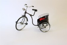 Bici con Carrello Trasportino Modellino da collezione in latta