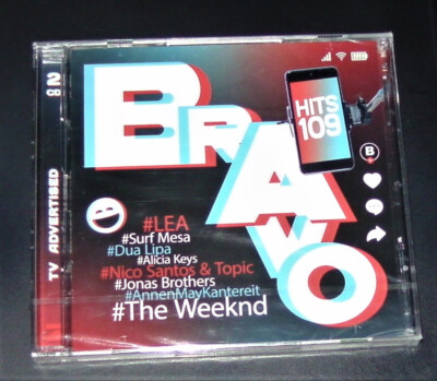 Bravo Hits Vol. 109 Double CD Fast Shipping New & Sealed